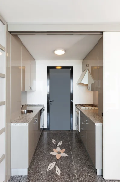 Cucina abitabile Appartamento interno — Foto Stock