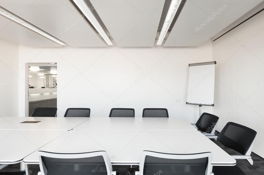 Meeting room in modern building