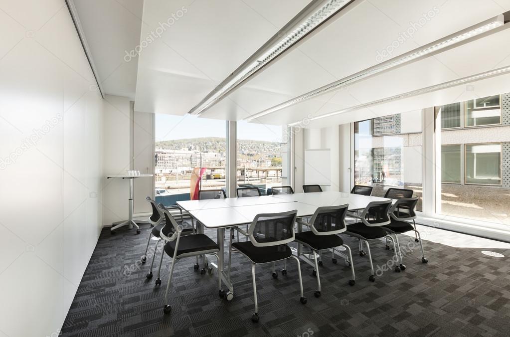 Meeting room in modern building