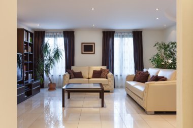 oturma odası modern daire
