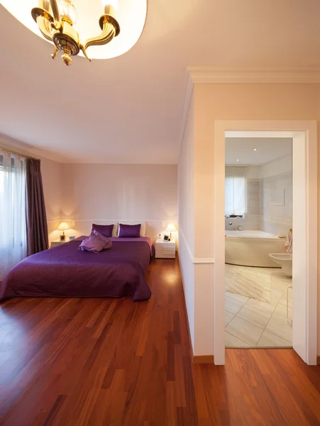 Bedroom of a modern apartment — Stock Photo, Image