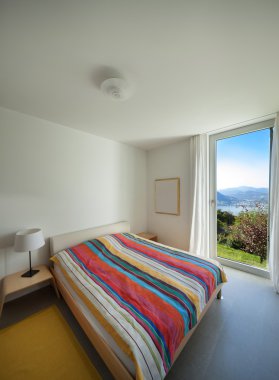 İç, konforlu yatak odası