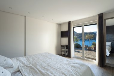 İç, konforlu yatak odası