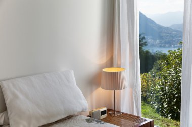 İç, konforlu yatak odası