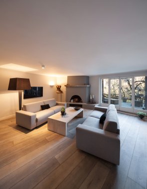 İç, rahat oturma odası