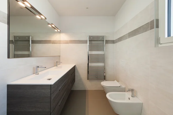 Interior, baño moderno — Foto de Stock