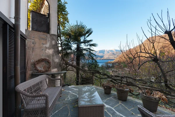 Terrazza di casa, all'aperto — Foto Stock