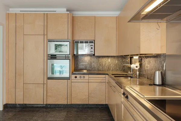 Interior, domestic kitchen — Stock Photo, Image