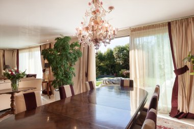 İç, rahat yemek odası