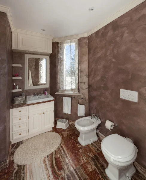 Interiér, pohodlná koupelna — Stock fotografie