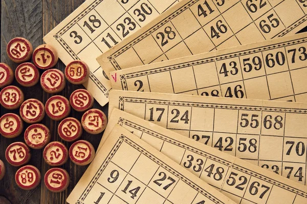 Vintage gamla lotto — Stockfoto