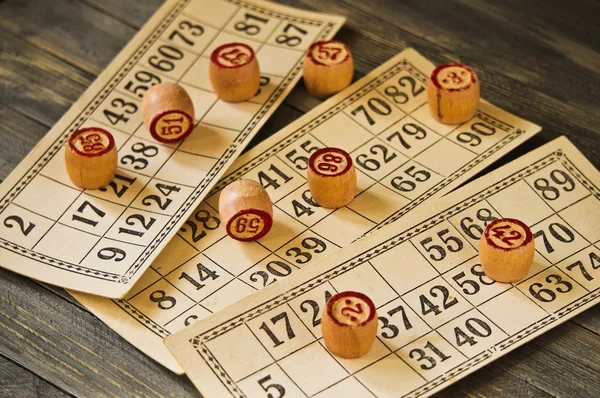 Vintage gamla lotto — Stockfoto