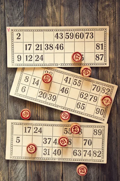 Vintage gamla lotto — Stockfoto