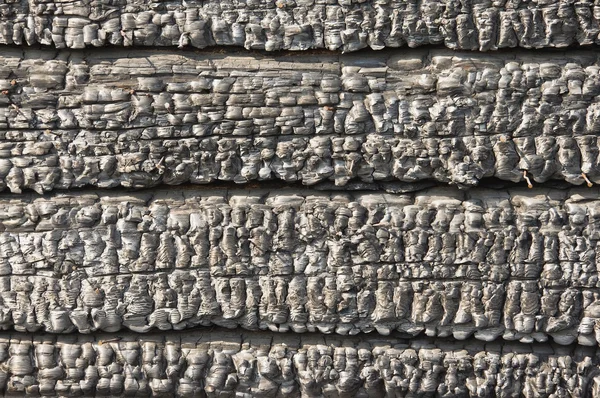 Yanmış ahşap dokusu