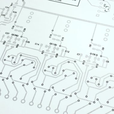 Elektronik devre kartı şematik