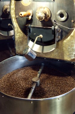 Kahve kavurma portre