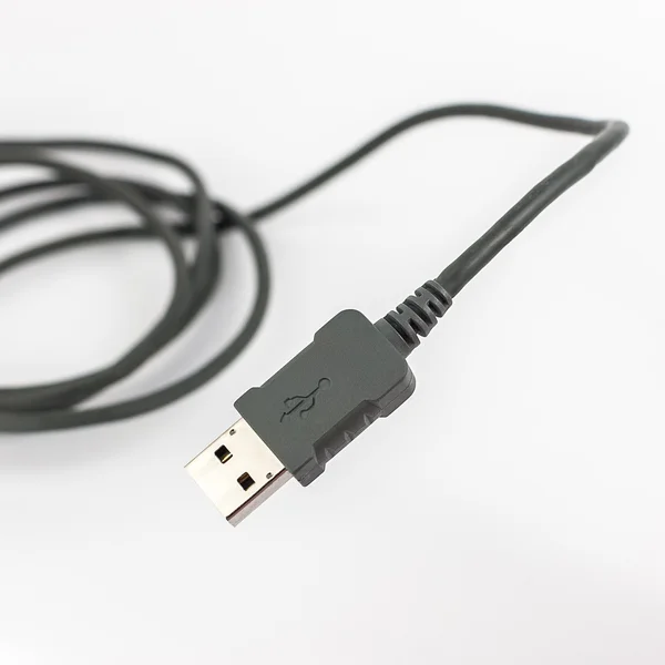 USB-plug op witte achtergrond — Stockfoto