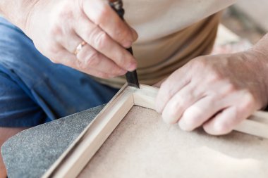 Marangoz keski ile çalışma