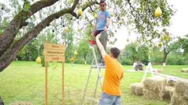 Düğün floristics bir rustik tarzda