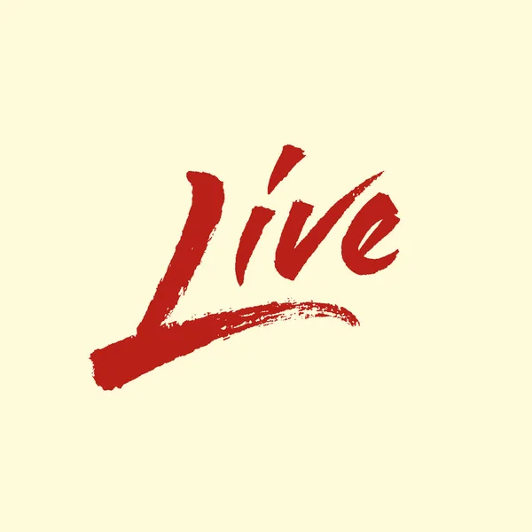 クリエイティブ・ライブのロゴデザイン — ストックベクタ