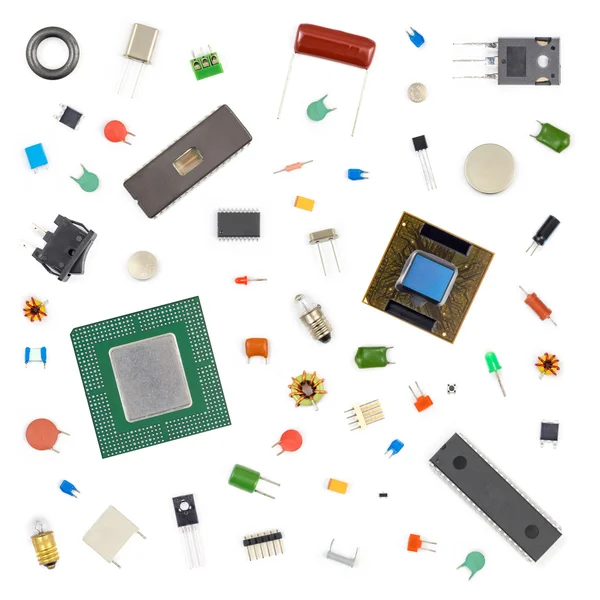 Electronic components — Stock Photo, Image