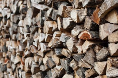 Kuru odun yığını