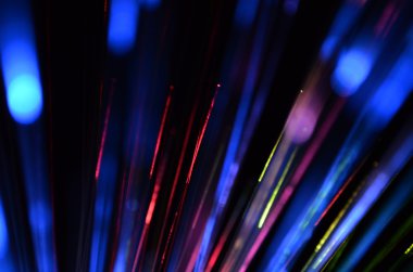 Cbstract renkli ışık