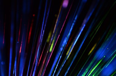 Cbstract renkli ışık