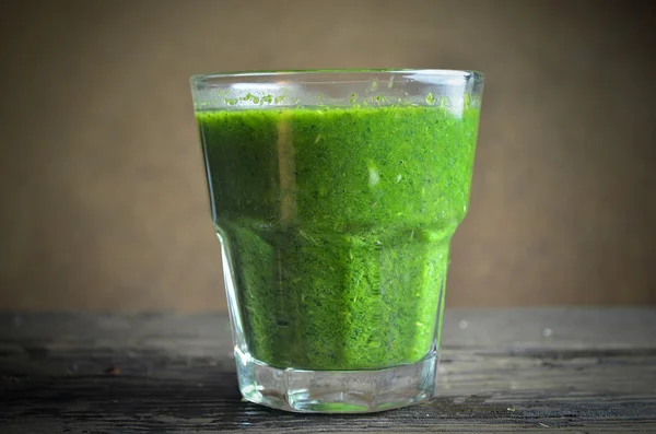 Green diet smoothies — Stockfoto