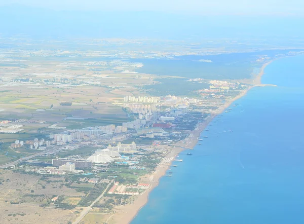 Letecký pohled na Turecko pobřeží — Stock fotografie