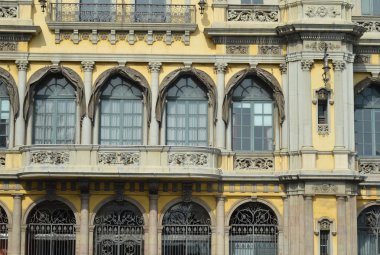 Bağlantı noktası de Barcelona Barcelona bina. İspanya.