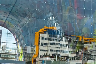 Fütüristik ve modern mimarinin Rotterdam, Hollanda