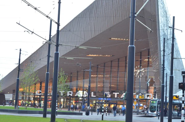 Rotterdam Central Station, Nederländerna — Stockfoto