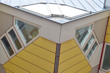 Küp evler Rotterdam, Hollanda.