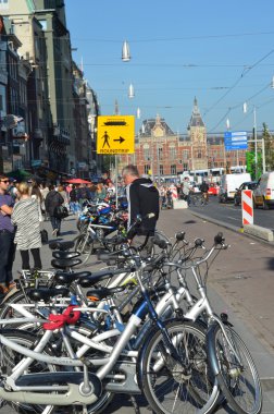 Bisiklet Hollanda Amsterdam City ham