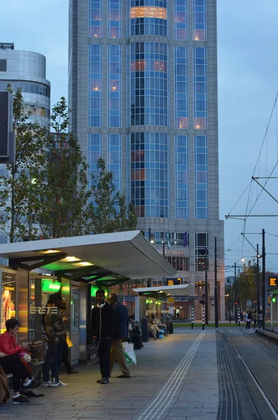 Arquitectura de Rotterdam moderna, centro de la ciudad. Países Bajos , —  Fotos de Stock