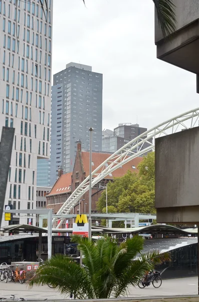 Moderne Rotterdam, Nederland — Stockfoto