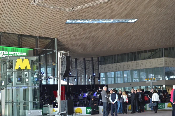 Rotterdam Central Station, Nederländerna — Stockfoto