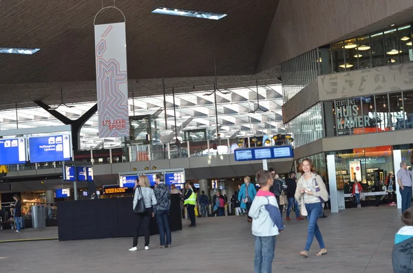 Rotterdam Central Station, Nederländerna — Stockfoto