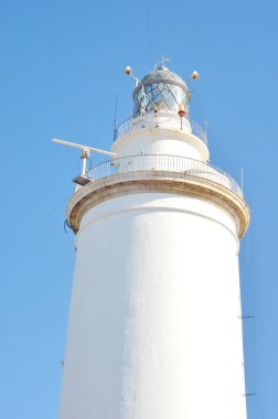 andalusia, İspanya Malaga'da feneri