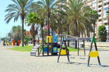 Kıyı kenti, Malaga, İspanya