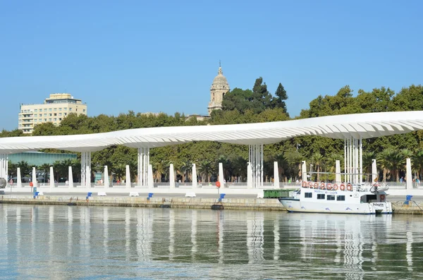 Turistické třídě v Malaga, Španělsko — Stock fotografie