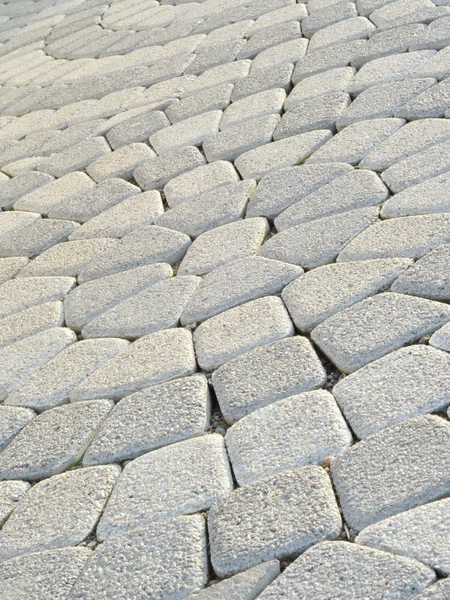 Pavimento de piedra en perspectiva — Foto de Stock