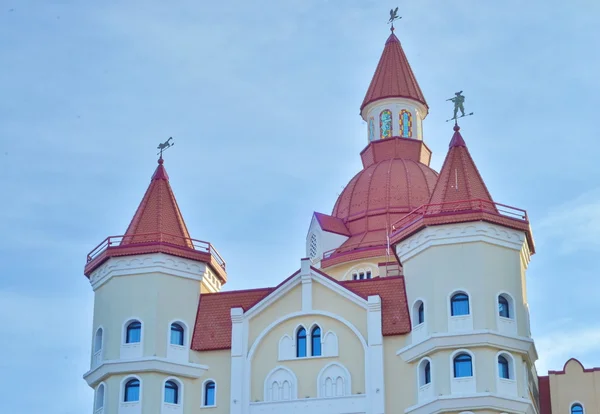 Hotel kompleks "Bogatyr" w Soczi, Rosja — Zdjęcie stockowe