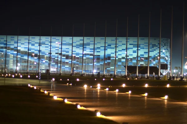 Κεντρική πλατεία στο Ολυμπιακό Πάρκο στο sochi, Ρωσία — Φωτογραφία Αρχείου