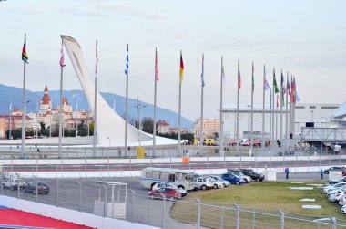 olympic park sochi, Rusya Federasyonu'nın merkezi kare
