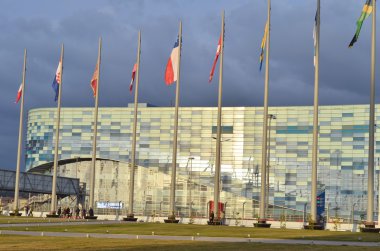 Buzdağı Sochi buz pateni sarayda. Rusya