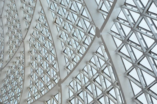 Détail architectural en verre abstrait — Photo