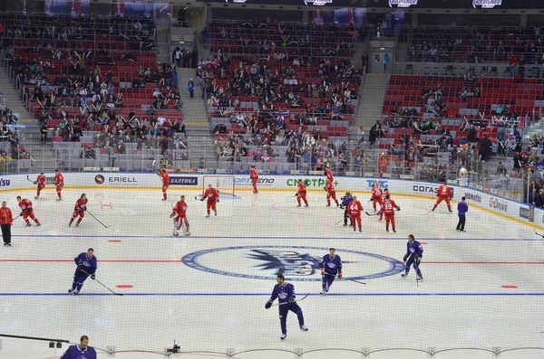 Ice hockey game KHL Sochi, Russia 2015 — Stock Photo, Image