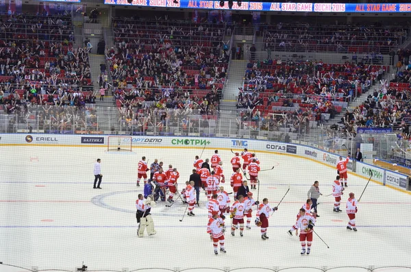 East-West All star game KHL Sochi, Rusia 2015 —  Fotos de Stock